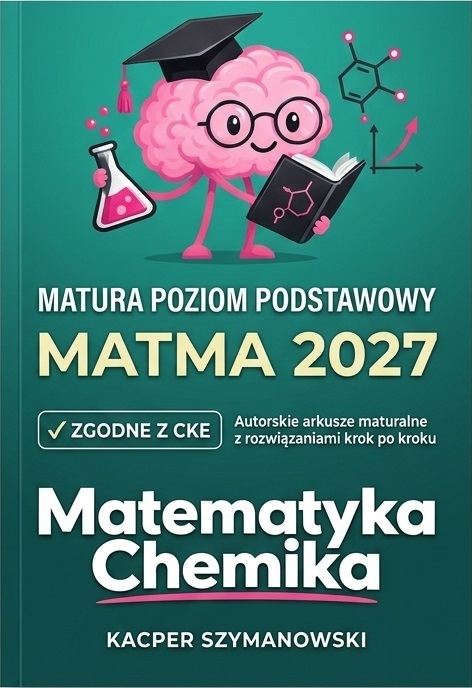 Okładka e-booka „5 arkuszy maturalnych z matematyki” — matematyka podstawowa